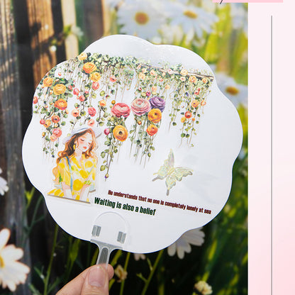 Romantic Flower Vine Stickers 10pcs