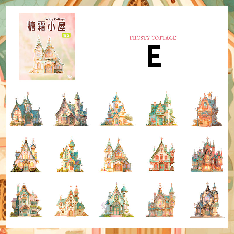 Romantic Full House Sticker 15pcs