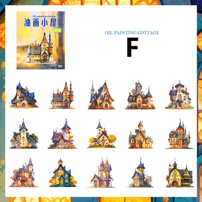 Romantic Full House Sticker 15pcs