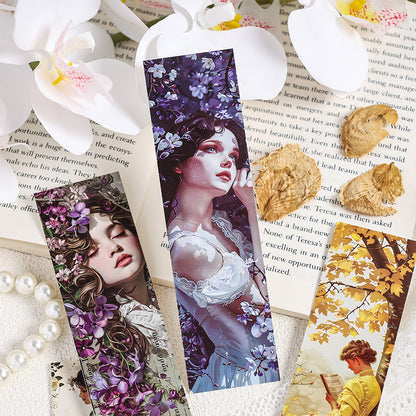 Romantic Garden Bookmark 30pcs