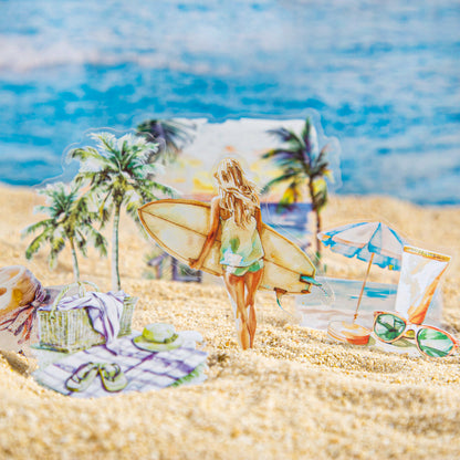 Romantic Travel Diary Sticker 30pcs