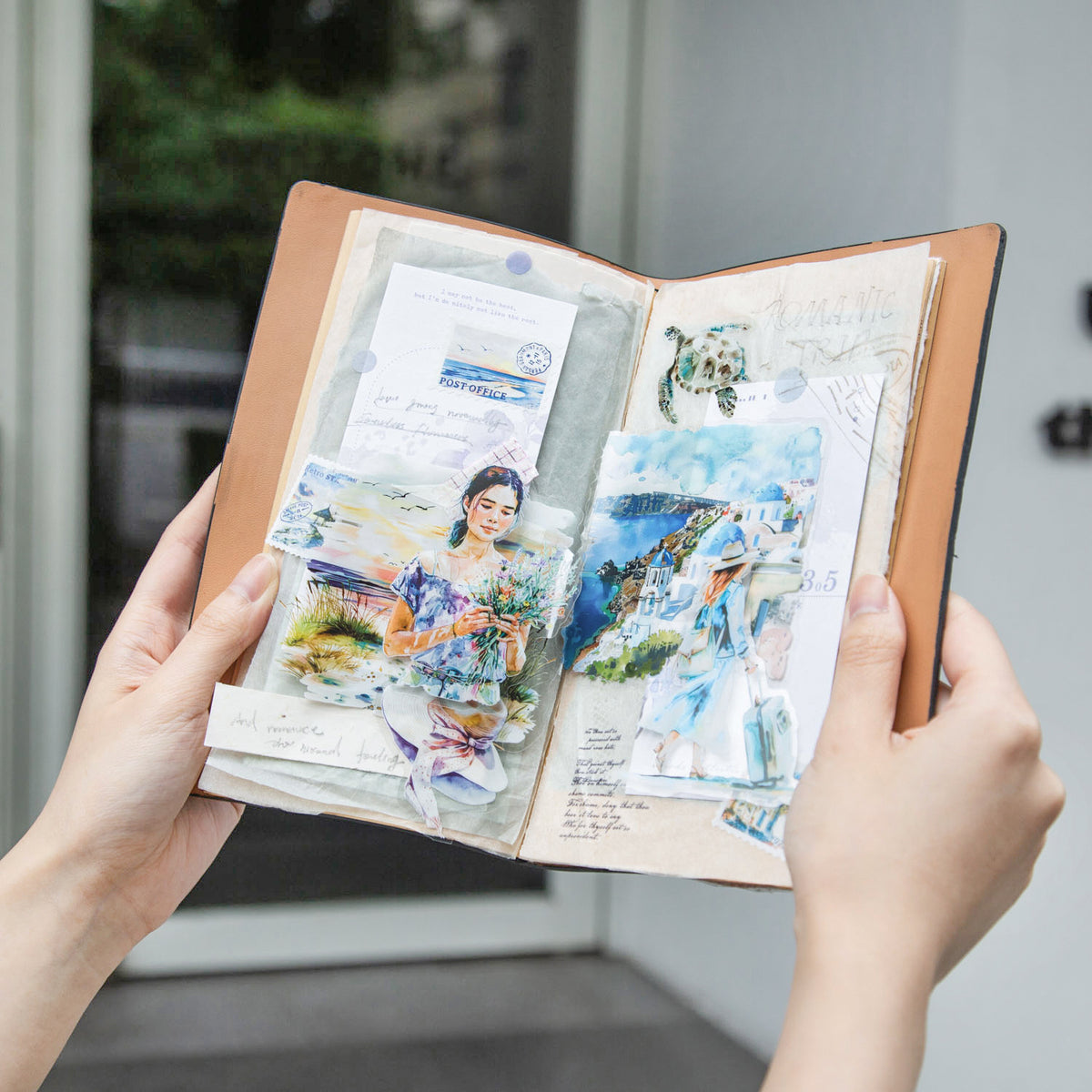 Romantic Travel Diary Sticker 30pcs