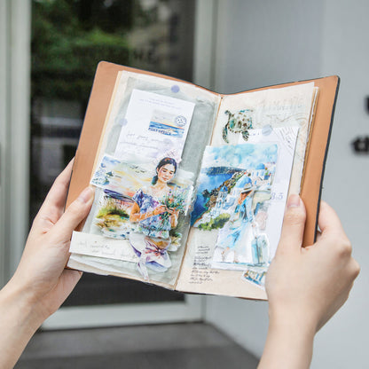 Romantic Travel Diary Sticker 30pcs
