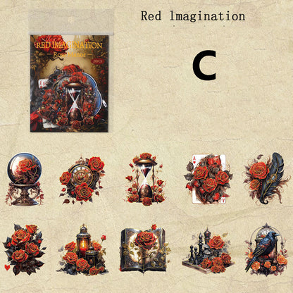 Rose Manor Sticker 20pcs