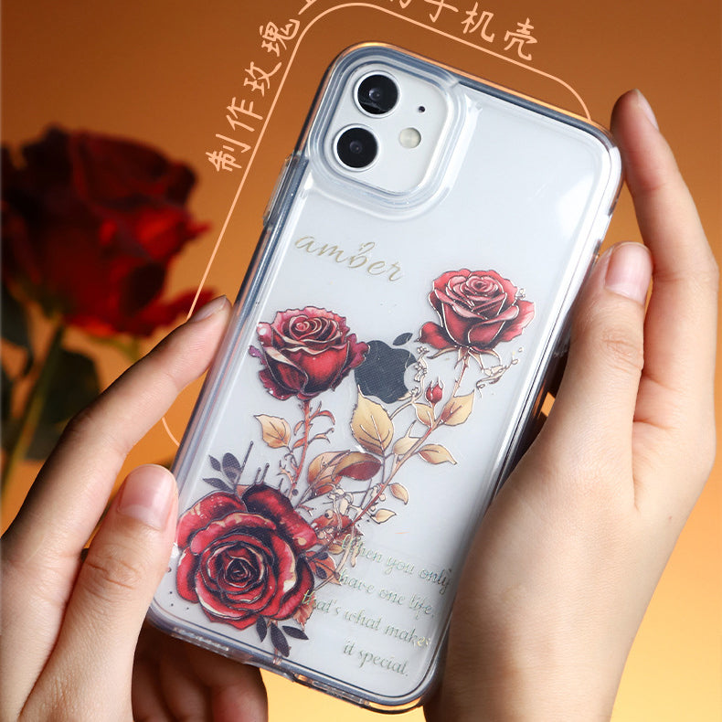 Roses Stickers 10pcs