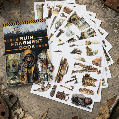 Ruin Fragments Sticker Book