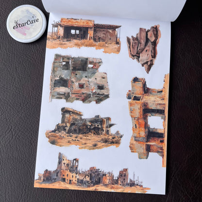 Ruin Fragments Sticker Book