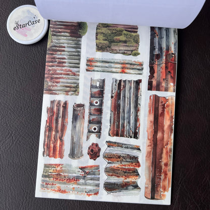 Ruin Fragments Sticker Book