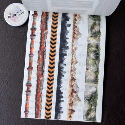 Ruin Fragments Sticker Book