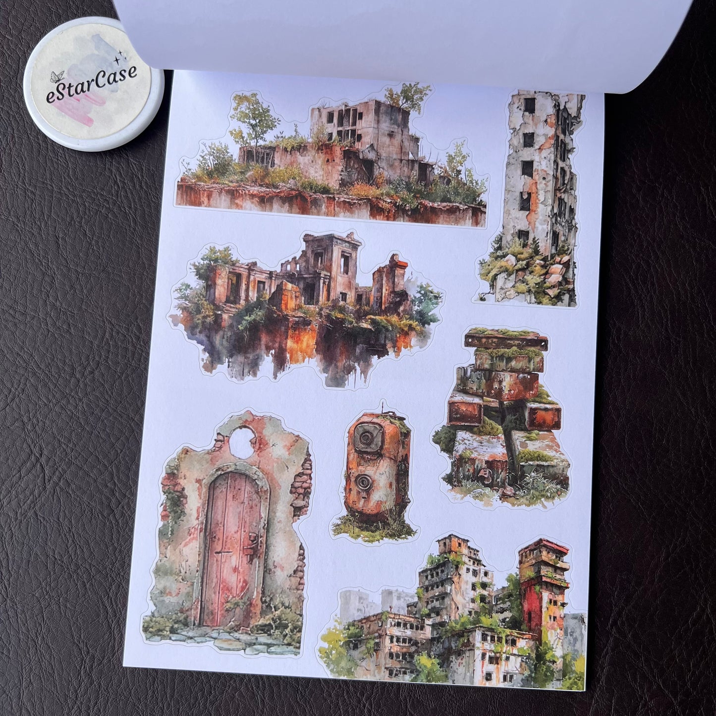 Ruin Fragments Sticker Book