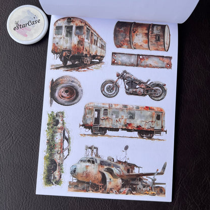 Ruin Fragments Sticker Book