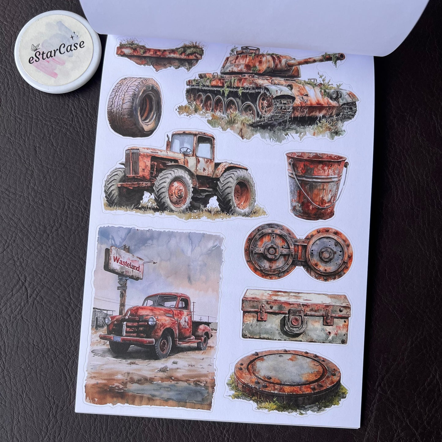 Ruin Fragments Sticker Book