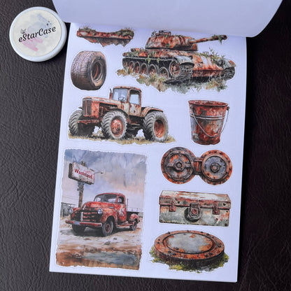 Ruin Fragments Sticker Book
