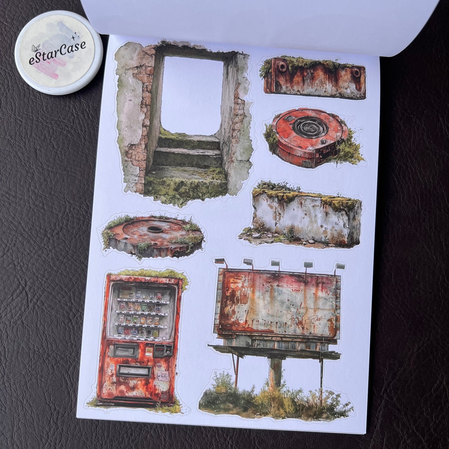 Ruin Fragments Sticker Book