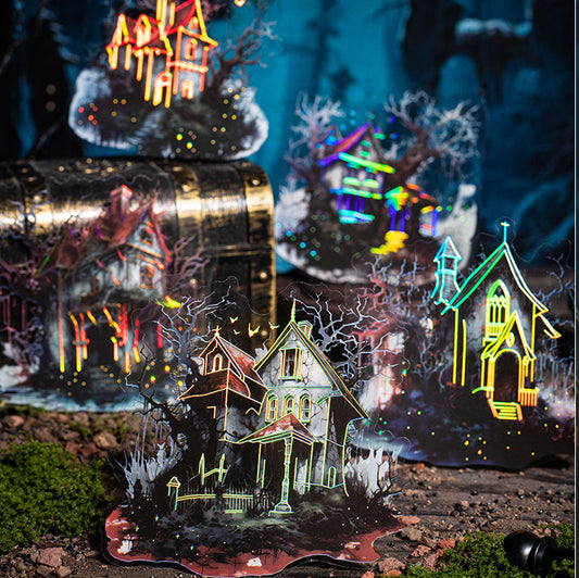 Ruined Castle Sticker 5pcs