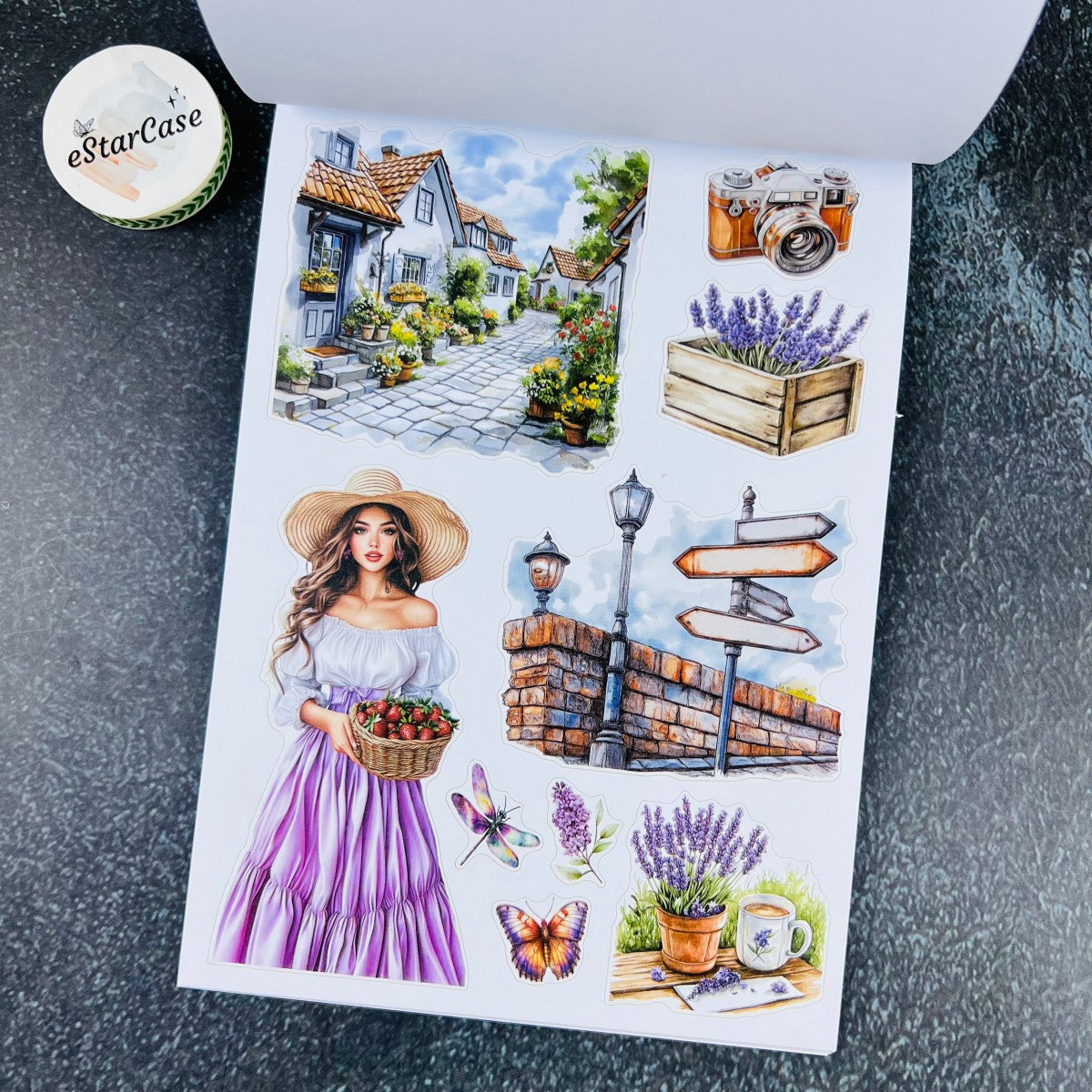 Rural Countryside Sticker Book