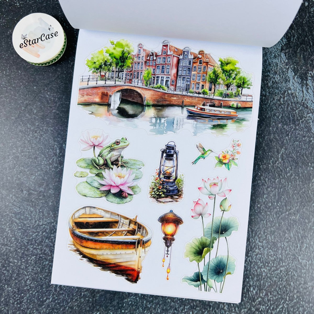 Rural Countryside Sticker Book