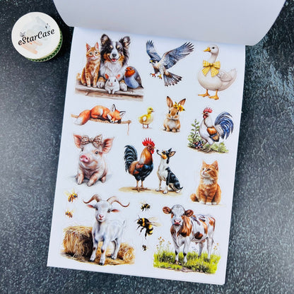 Rural Countryside Sticker Book