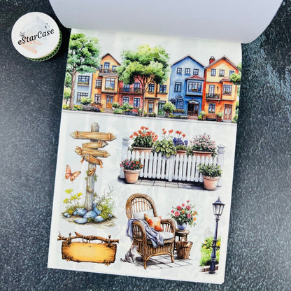 Rural Countryside Sticker Book