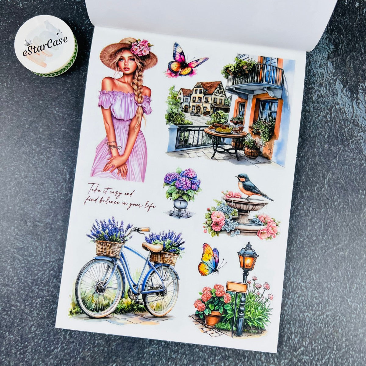 Rural Countryside Sticker Book