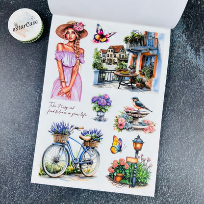 Rural Countryside Sticker Book