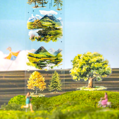 Scenery of A Tree Tape