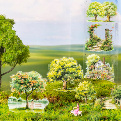 Scenery of A Tree Tape