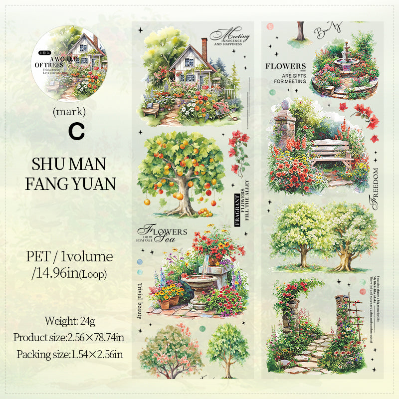 Scenery of A Tree Tape