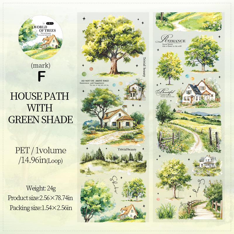 Scenery of A Tree Tape