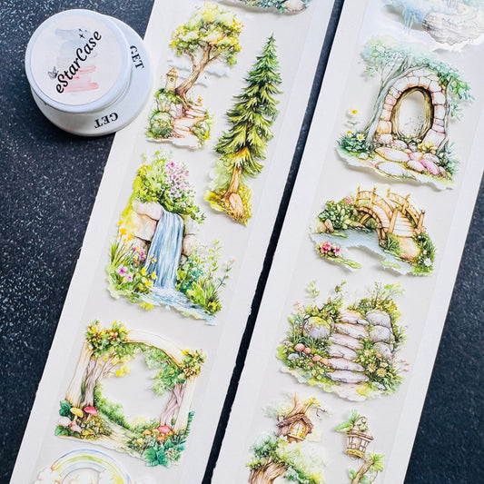 6.5cm*2m Scenes of Childhood Joy Tape