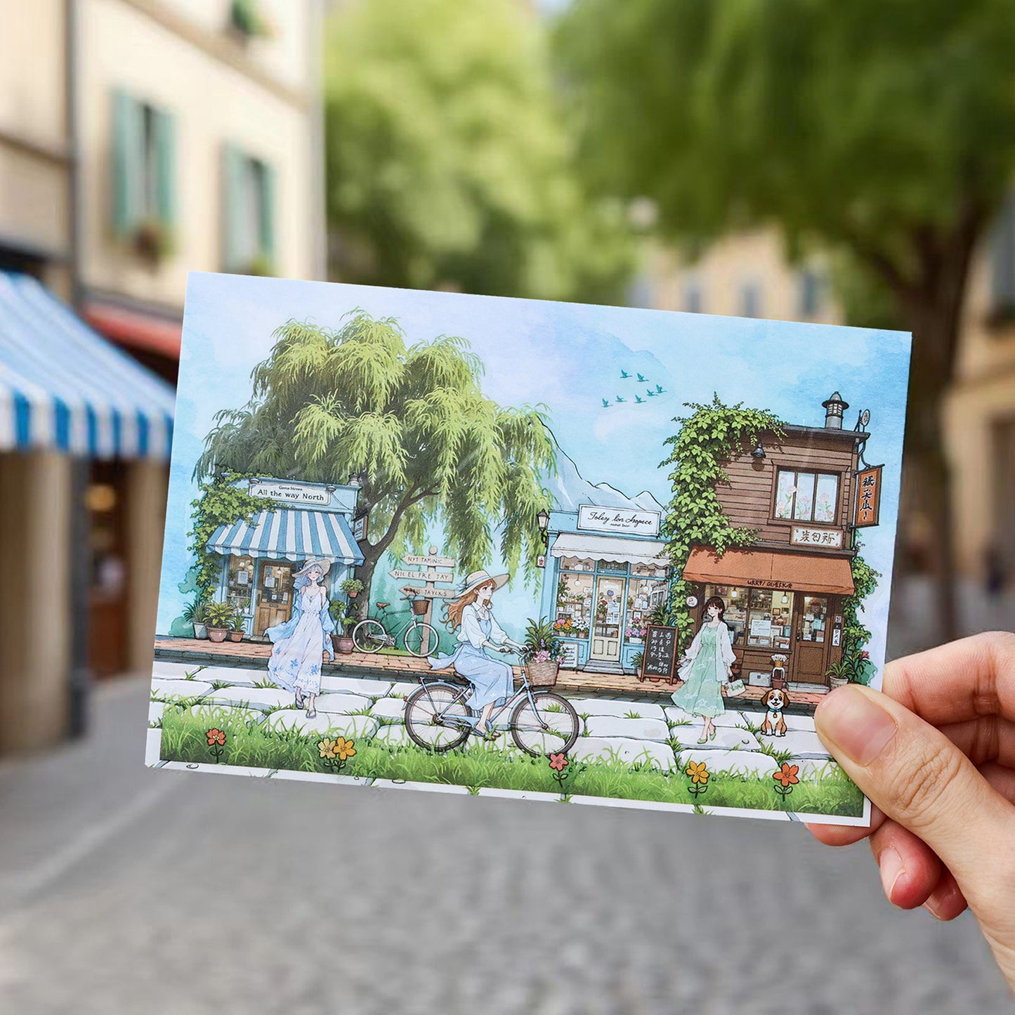 Seasonal Illustrated Sticker 3pcs