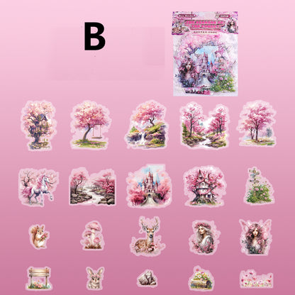 Seasons Forest Sticker 20pcs