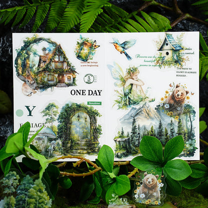 Seasons Forest Sticker 20pcs