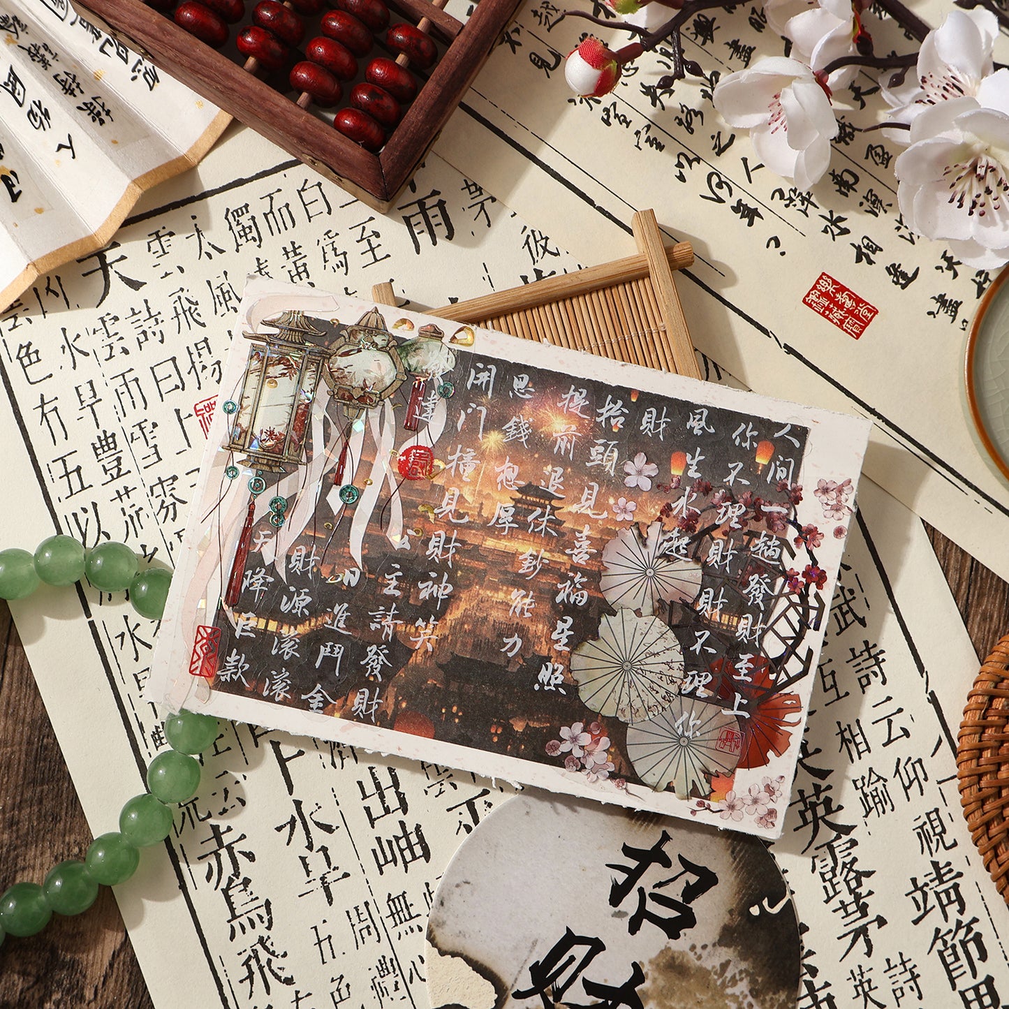 Seasons Painting Paper 50pcs