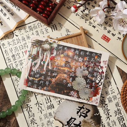 Seasons Painting Paper 50pcs