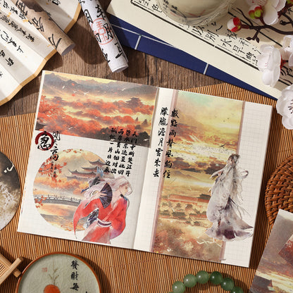 Seasons Painting Paper 50pcs