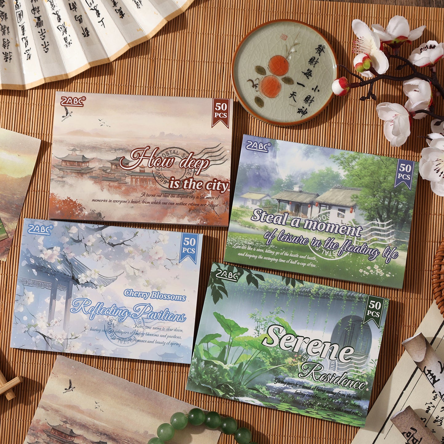 Seasons Painting Paper 50pcs