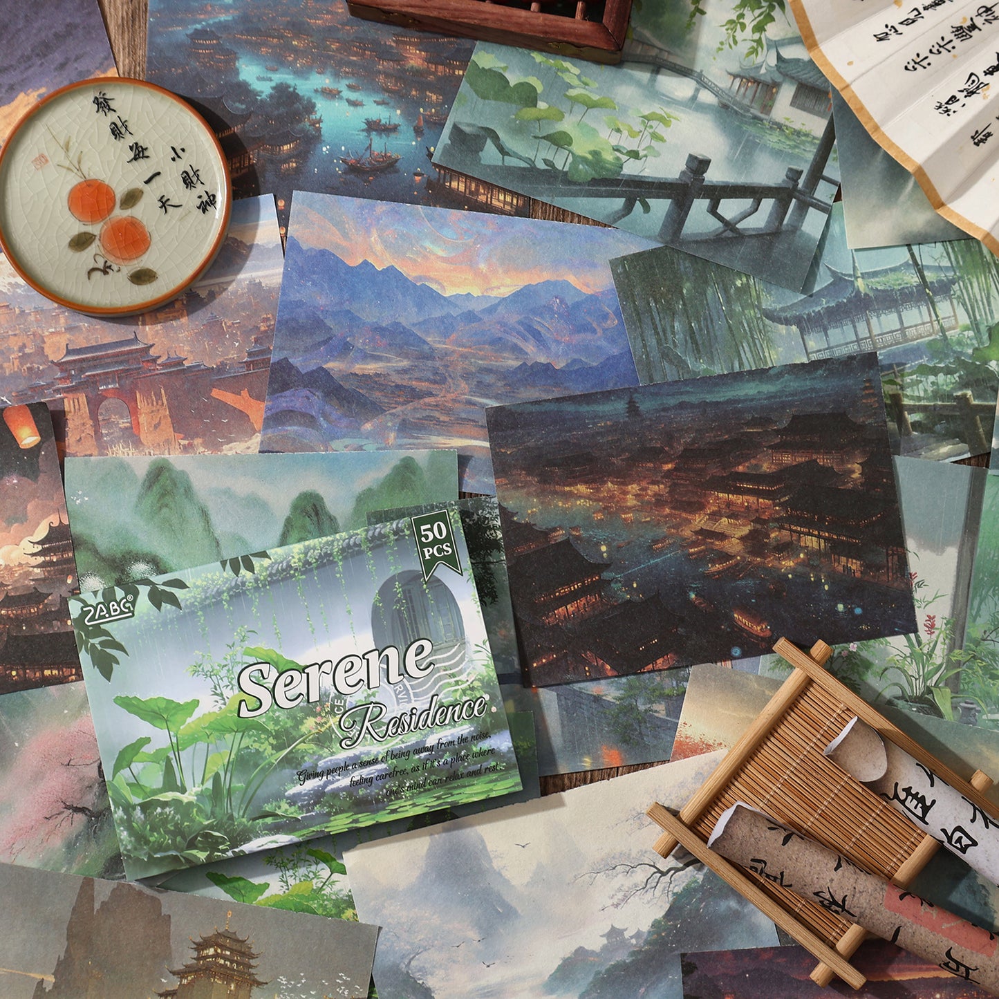 Seasons Painting Paper 50pcs