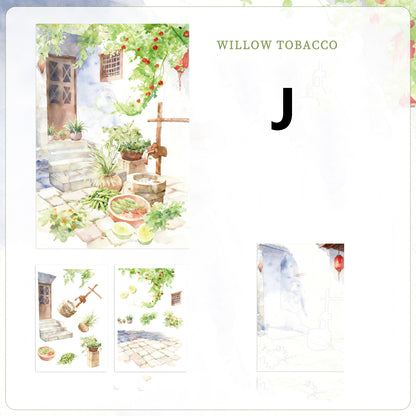Seasons of Blossoms Sticker 3pcs