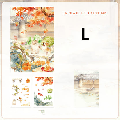 Seasons of Blossoms Sticker 3pcs