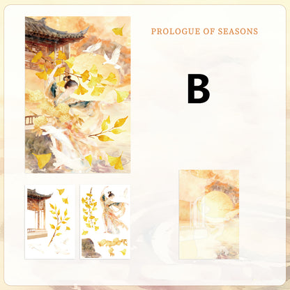 Seasons of Blossoms Sticker 3pcs