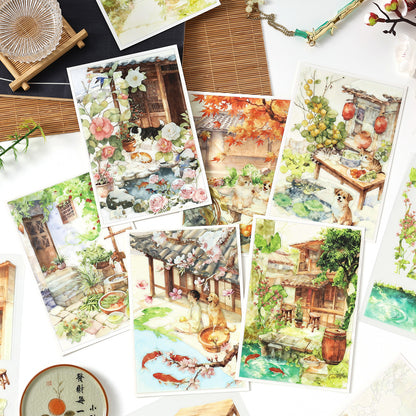 Seasons of Blossoms Sticker 3pcs