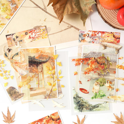 Seasons of Blossoms Sticker 3pcs