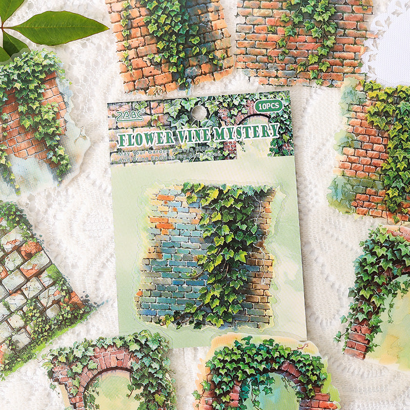 Secret Garden Sticker 10pcs