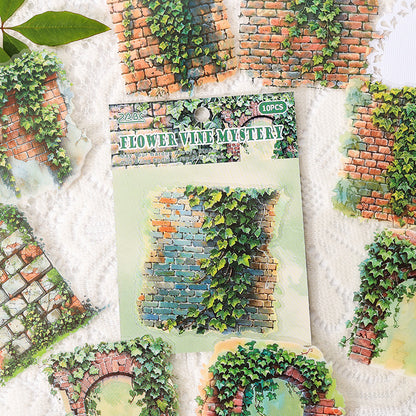 Secret Garden Sticker 10pcs