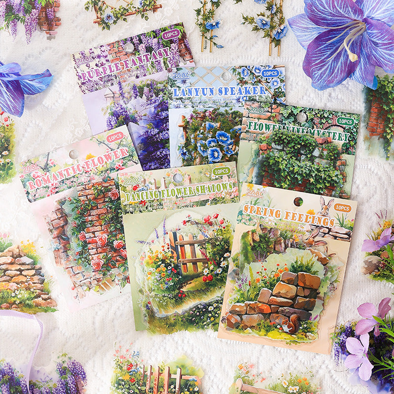Secret Garden Sticker 10pcs