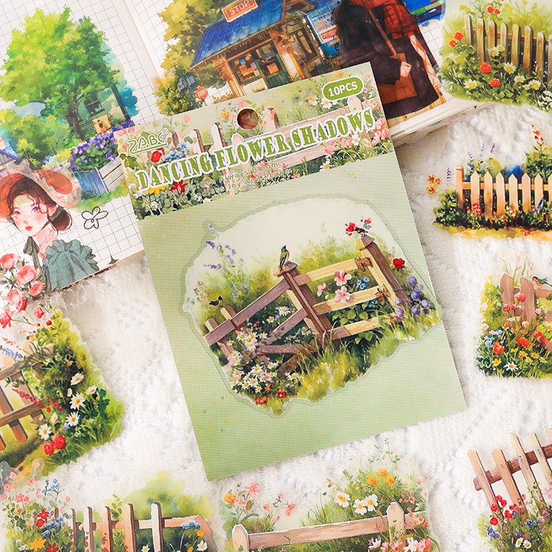 Secret Garden Sticker 10pcs