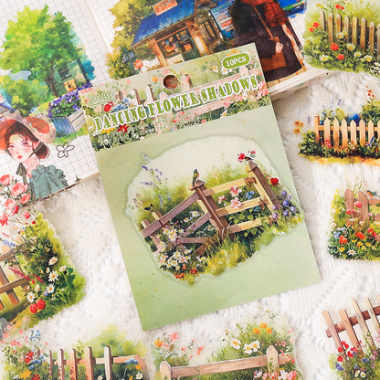Secret Garden Sticker 10pcs