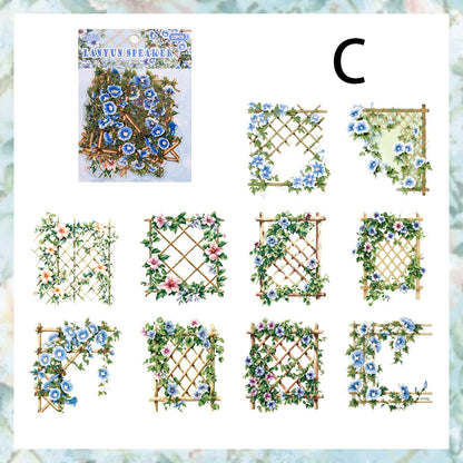Secret Garden Sticker 10pcs
