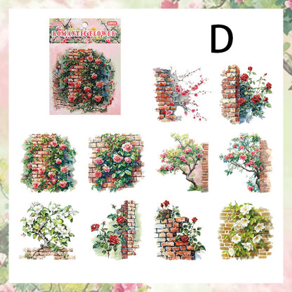 Secret Garden Sticker 10pcs